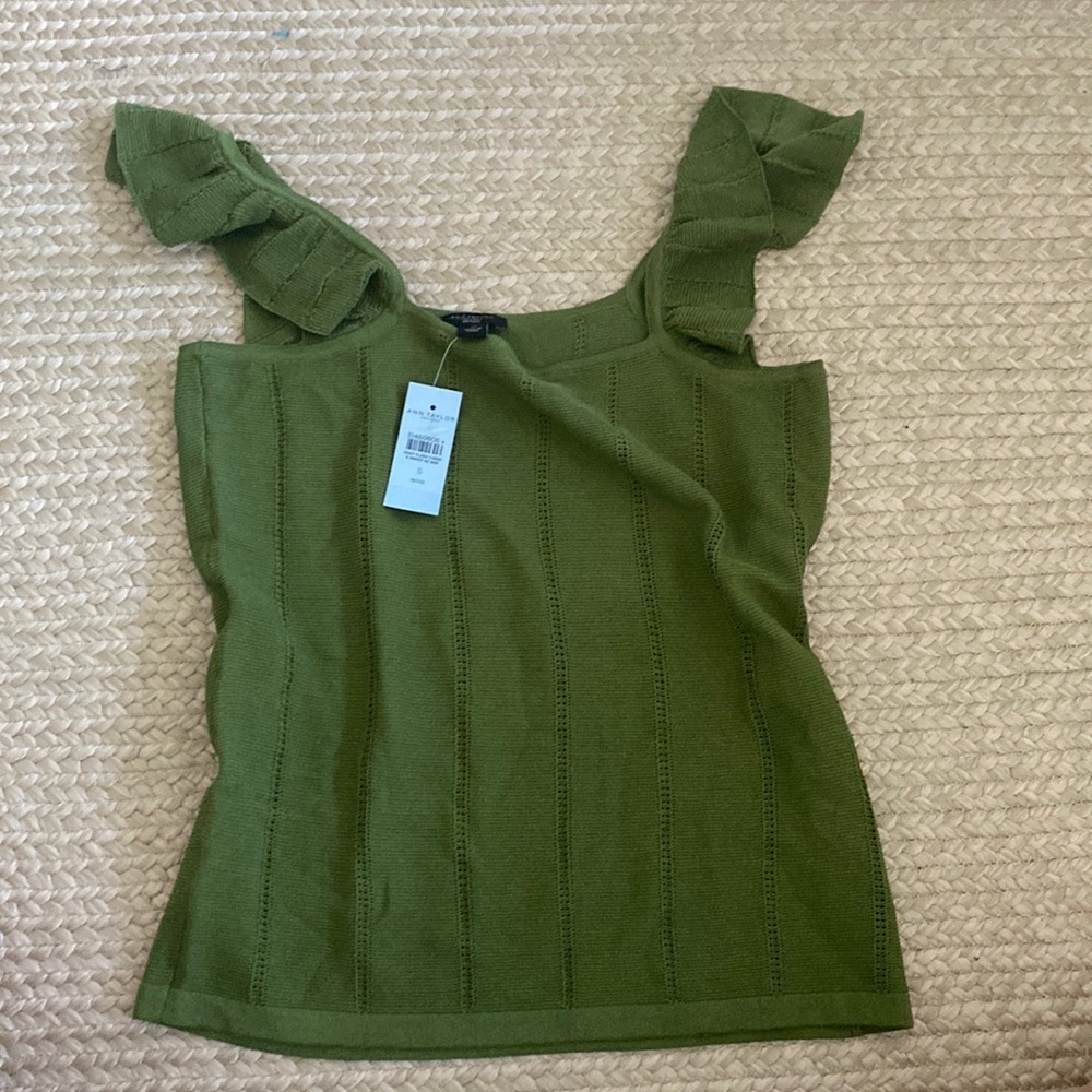 BRAND NEW Ann Taylor sweater blouse